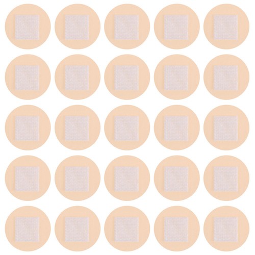 100 pcs flesh coloured - flesh, round