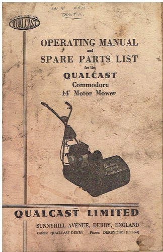 Qualcast commodore petrol - qualcast,