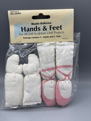 Muslin ballerina hands - ballerina, feet
