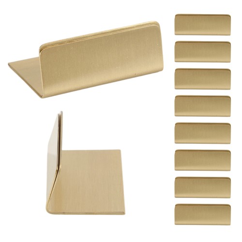 Place card holders brass - card,