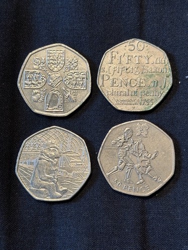 50p coin lot kew gardens - 4,