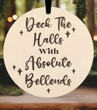 Rude Christmas Bauble Funny