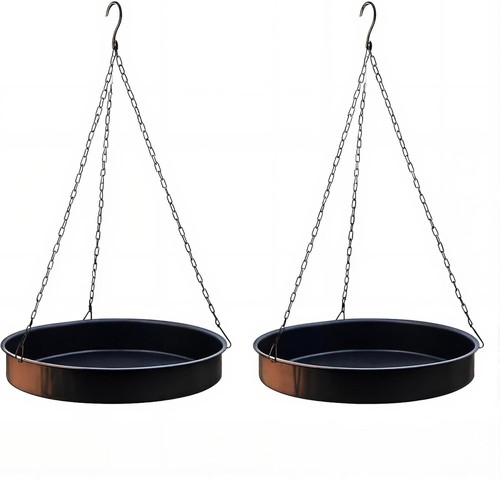 Hanging bird feeder plate set - feeder,