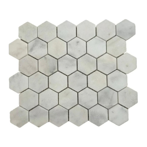 Carrara white honed - carrara,