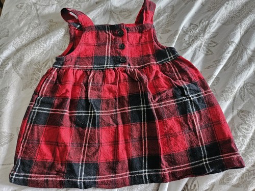 Girls tartan dress size - size, 0-3