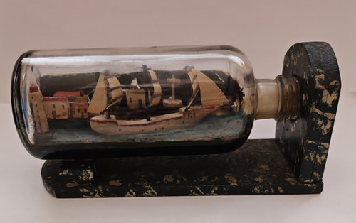 Vintage maritime folk - folk, art