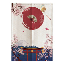 Japanese style doorway divider - style,