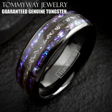 Black Tungsten Carbide Ring