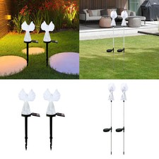 2Pcs Solar Lights Lamps LED