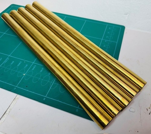 Lengths brass round - lengths,