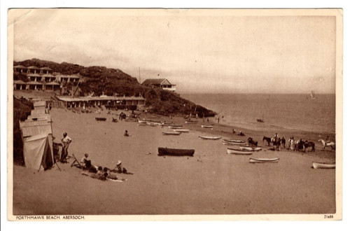 Post card porthmawr - post, of