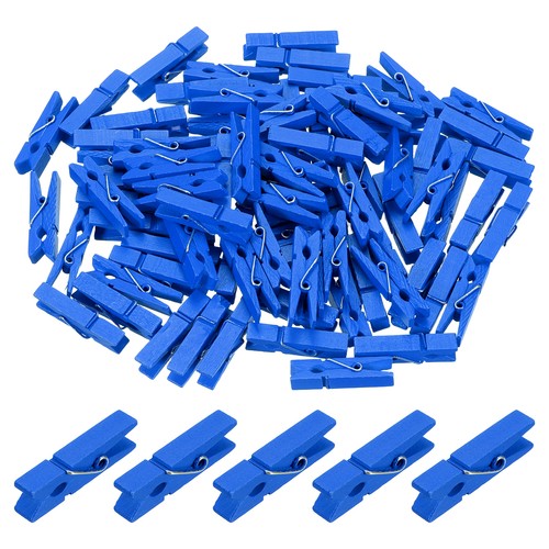100 pcs wooden clothespins 4 - pcs,