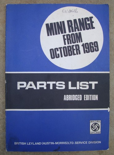 Genuine british leyland mini - genuine,