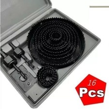 16 pcs Hole Saw Drill Bit Kit