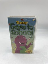 Barney - Barney Goes To School (VHS, 1995) PAL Video