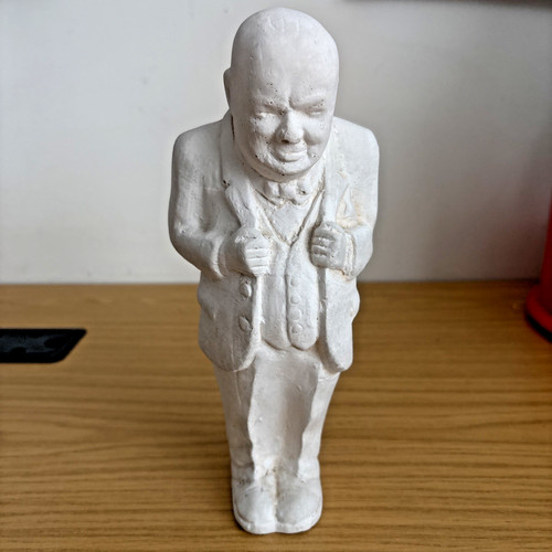 Unusual plaster figure - unusual,