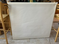 Cream Roller Blind Only - NO BRACKETS - 1075mm W x 1550mm D