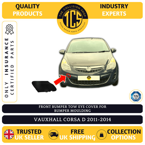 Front bumper tow eye cover - tow,