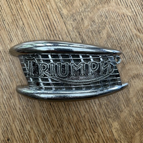 Triumph motor cycle tank - motor,