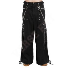 Men's Gothic Pants Black Cyber