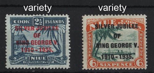 Niue 1935 silver jubilee d - niue,