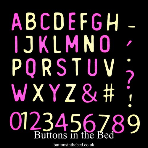 Alphabet number metal - number,