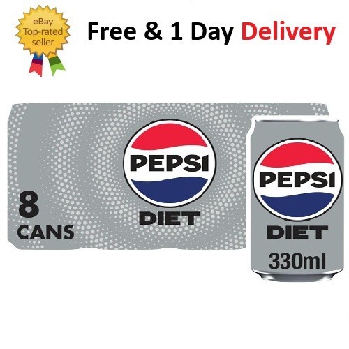 Pepsi diet cola cans - pepsi,