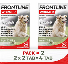 2 x Frontline wormer-XL