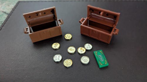 Lego brown chests - 2,