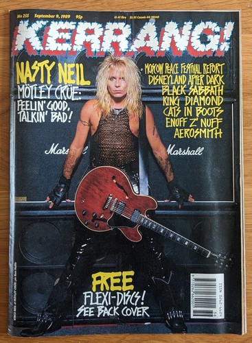 Motley crue kerrang issue - crue, 255