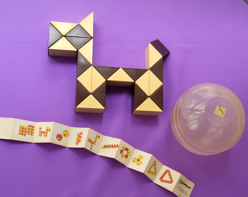 Rubik snake puzzle - puzzle, toy
