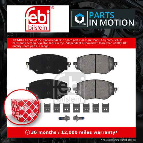 Brake pads set - pads,