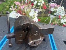 VINTAGE No.3 Rd 689821 BENCH VICE VISE - MADE IN ENGLAND 14.5kg