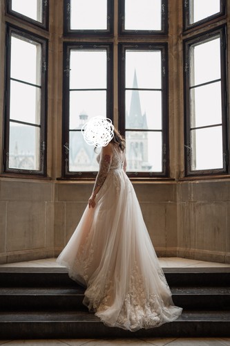 Wedding dress bridal gown - bridal,