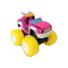 Blaze And The Monster Machines Watts Very Rare Yellow Tyres 2014 Mattel FREEPOST