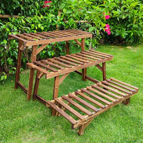 Large tier step plant stand - 3,