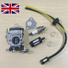 Carburettor for 52cc 49cc 43cc Brush Cutter W/Seal Hose Spark Plug Petrol Filter