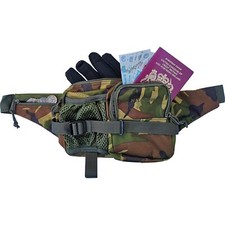 Bum Bag Camo Money Travel Woodland DPM Camping Hiking Holiday Fanny Belt Pack 