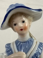 Delft-Style Victorian Lady
