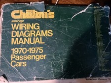 Ford 1970-1975 Chilton’s Motor/Age Wiring Diagrams Passenger Cars