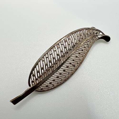 Art nouveau brooch 800 - nouveau, silver