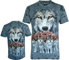 Tie Dye T-Shirt Wolf Pack & 6
