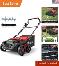 15-Inch Electric Dethatcher &