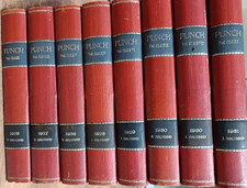 Punch magazine bound volumes - punch,