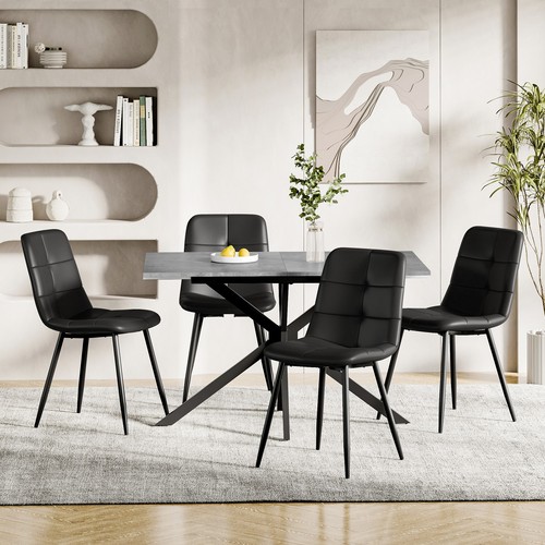 Dining chairs set 4 6 - dining,