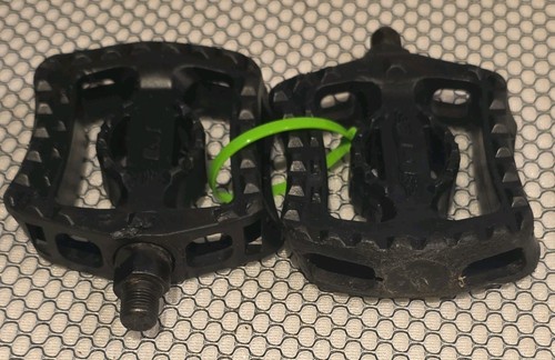 Bmx pedals black - gt,