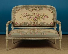 French Painted Settee c.1950