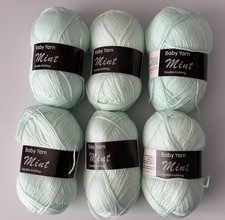 Double Knitting Wool, Mint