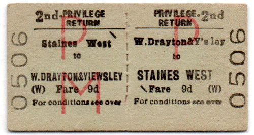 Btc railway ticket - railway, w