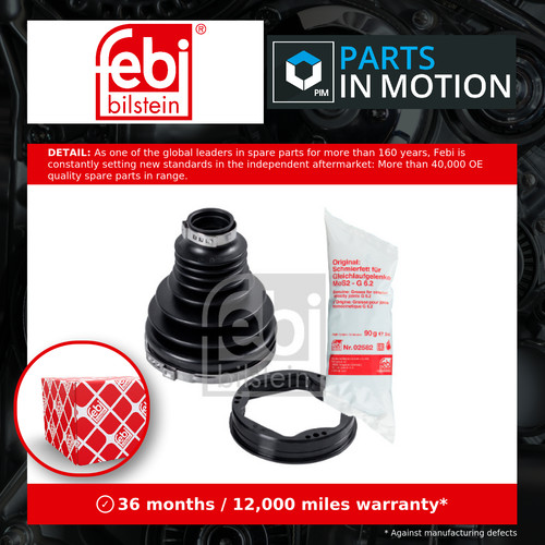 Joint boot fits - cv, volvo